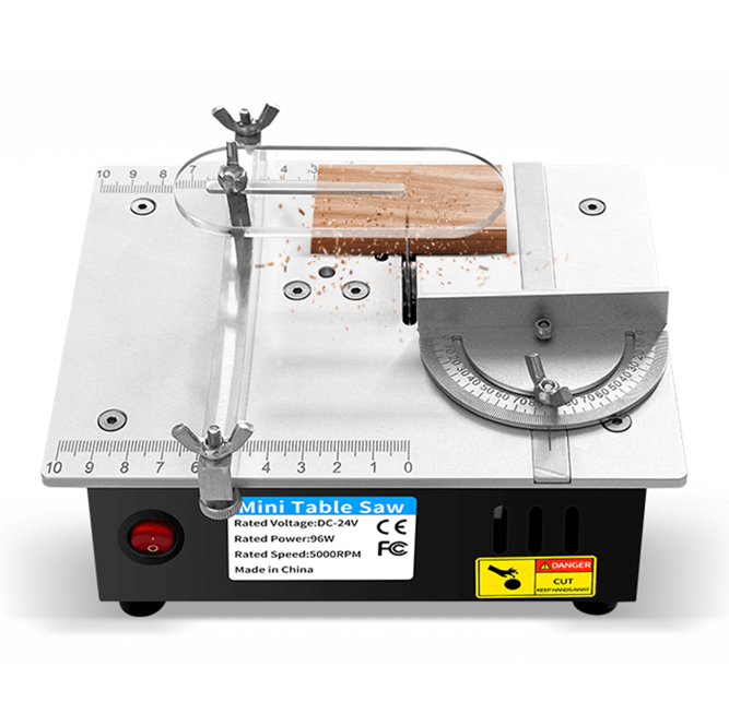 Mini Serra de Mesa Elétrica Portátil Multifuncional Pro Cutter