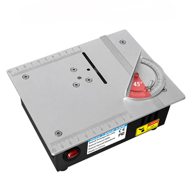 Mini Serra de Mesa Elétrica Portátil Multifuncional Pro Cutter