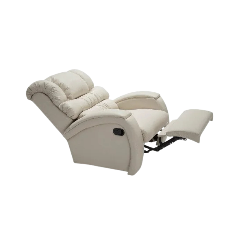Poltrona do Papai Reclinável Zero Wall em Corino Gelo